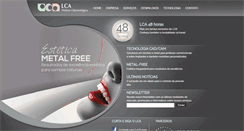 Desktop Screenshot of laboratoriodeprotese.com.br